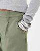 ASOS DESIGN ASOS DESIGN Petite tailored arch barrel pants in khaki-Green - 3