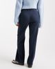 ASOS DESIGN ASOS DESIGN Petite tailored wide leg pants in navy - 4