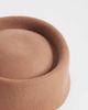 ASOS DESIGN ASOS DESIGN pillbox hat in camel felt-Brown - 3