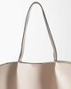 ASOS DESIGN ASOS DESIGN pinched seam tote bag in stone-Red - 3