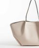ASOS DESIGN ASOS DESIGN pinched seam tote bag in stone-Red - 4