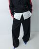 ASOS DESIGN ASOS DESIGN pique sporty panel sweatpants in red and black - 2