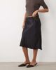 ASOS DESIGN ASOS DESIGN placed lace bias midi skirt-Black - 2