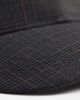 ASOS DESIGN ASOS DESIGN plaid cap in dark gray - 2