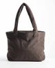ASOS DESIGN ASOS DESIGN plaid tote bag in brown-Black - 3