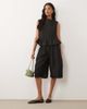 ASOS DESIGN ASOS DESIGN pleat front sleeveless top in black - 1