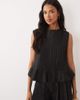 ASOS DESIGN ASOS DESIGN pleat front sleeveless top in black - 2