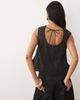 ASOS DESIGN ASOS DESIGN pleat front sleeveless top in black - 3