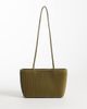 ASOS DESIGN ASOS DESIGN pleated shoulder bag in green-Black - 1