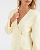 ASOS DESIGN ASOS DESIGN pleated waist blazer in buttermilk-Yellow - 4