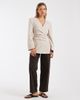 ASOS DESIGN ASOS DESIGN pleated waist blazer in stone-Neutral - 2
