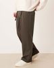 ASOS DESIGN ASOS DESIGN pleated wide leg belted dress pants in charcoal-Gray - 2