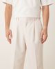 ASOS DESIGN ASOS DESIGN pleated wide leg dress pants with double belt loops in white - 4