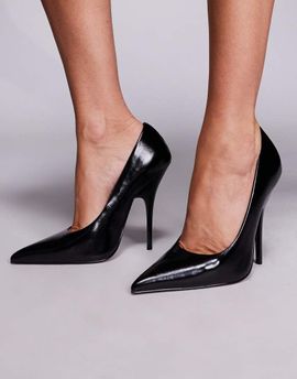 ASOS DESIGN ASOS DESIGN Poison super high heeled pumps in black