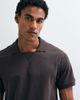 ASOS DESIGN ASOS DESIGN polo with collar detail in brown - 1