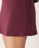 ASOS DESIGN ASOS DESIGN ponte micro skort in berry - part of a set-Red - 3