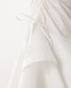 ASOS DESIGN ASOS DESIGN poplin short sleeve mini dress with ruched tie waist detail in white - 3