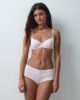 ASOS DESIGN ASOS DESIGN Poppy pointelle boxer in pink - 1