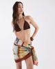 ASOS DESIGN ASOS DESIGN Posey Positano maxi sarong in postcard print-Multi - 1