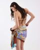 ASOS DESIGN ASOS DESIGN Posey Positano maxi sarong in postcard print-Multi - 3