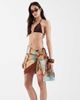 ASOS DESIGN ASOS DESIGN Posey Positano maxi sarong in postcard print-Multi - 4