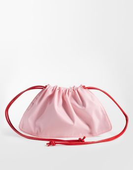 ASOS DESIGN ASOS DESIGN pouch clutch bag in pink