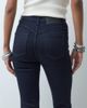 ASOS DESIGN ASOS DESIGN power stretch sculpt flare jeans in indigo-Navy - 3