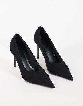 ASOS DESIGN ASOS DESIGN Prague pointed stiletto high heel pumps in black patent