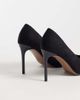 ASOS DESIGN ASOS DESIGN Prague pointed stiletto high heel pumps in black suedette - 3