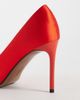 ASOS DESIGN ASOS DESIGN Prague pointed stiletto high heel pumps in red satin - 4