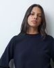 ASOS DESIGN ASOS DESIGN premium 100% merino wool crew neck sweater in navy - 2