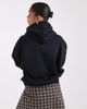 ASOS DESIGN ASOS DESIGN premium 500gsm hoodie with balloon sleeve in black - 4