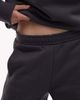 ASOS DESIGN ASOS DESIGN premium 500gsm seamed barrel leg sweatpants in charcoal-Gray - 3
