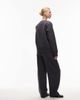 ASOS DESIGN ASOS DESIGN premium 500gsm seamed barrel leg sweatpants in charcoal-Gray - 4