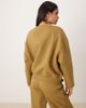 ASOS DESIGN ASOS DESIGN premium heavyweight 500gsm cocoon sleeve sweatshirt in biscuit-Neutral - 4
