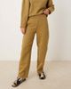 ASOS DESIGN ASOS DESIGN premium heavyweight 500gsm seamed barrel leg sweatpants in biscuit-Neutral - 2