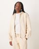 ASOS DESIGN ASOS DESIGN premium heavyweight 500gsm zip up hoodie in cream-No color - 1