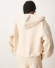 ASOS DESIGN ASOS DESIGN premium heavyweight 500gsm zip up hoodie in cream-No color - 4