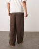 ASOS DESIGN ASOS DESIGN premium heavyweight loose sweatpants 400gsms in brown - part of a set - 3