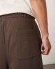 ASOS DESIGN ASOS DESIGN premium heavyweight loose sweatpants 400gsms in brown - part of a set - 4