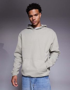 ASOS DESIGN ASOS DESIGN premium heavyweight oversized hoodie in 400gsms in green