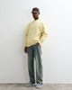ASOS DESIGN ASOS DESIGN premium heavyweight oversized sweatshirt in 400gsm in dusty yellow - 3
