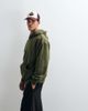 ASOS DESIGN ASOS DESIGN premium heavyweight oversized washed zip through hoodie in green - 1