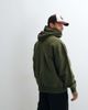 ASOS DESIGN ASOS DESIGN premium heavyweight oversized washed zip through hoodie in green - 4