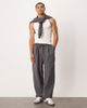 ASOS DESIGN ASOS DESIGN premium heavyweight wide leg sweatpants in 400gsms in charcoal-Gray - 1
