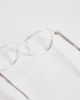 ASOS DESIGN ASOS DESIGN premium round glasses in clear with clear lenses - 2