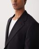ASOS DESIGN ASOS DESIGN premium slim suit jacket in black wool and linen - 4