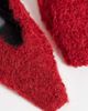 ASOS DESIGN ASOS DESIGN Princess high heeled pumps in red texture - 4