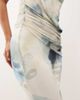 ASOS DESIGN ASOS DESIGN printed halter neck maxi dress with draped sash detail in blue floral-Multi - 3