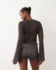 ASOS DESIGN ASOS DESIGN printed hot pants in polka dot print - part of a set-Multi - 4